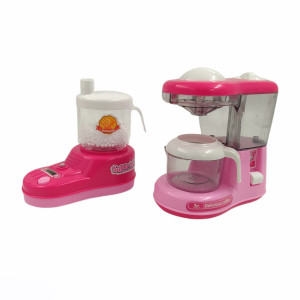 Kit Licuadora y cafetera de juguete para niñas