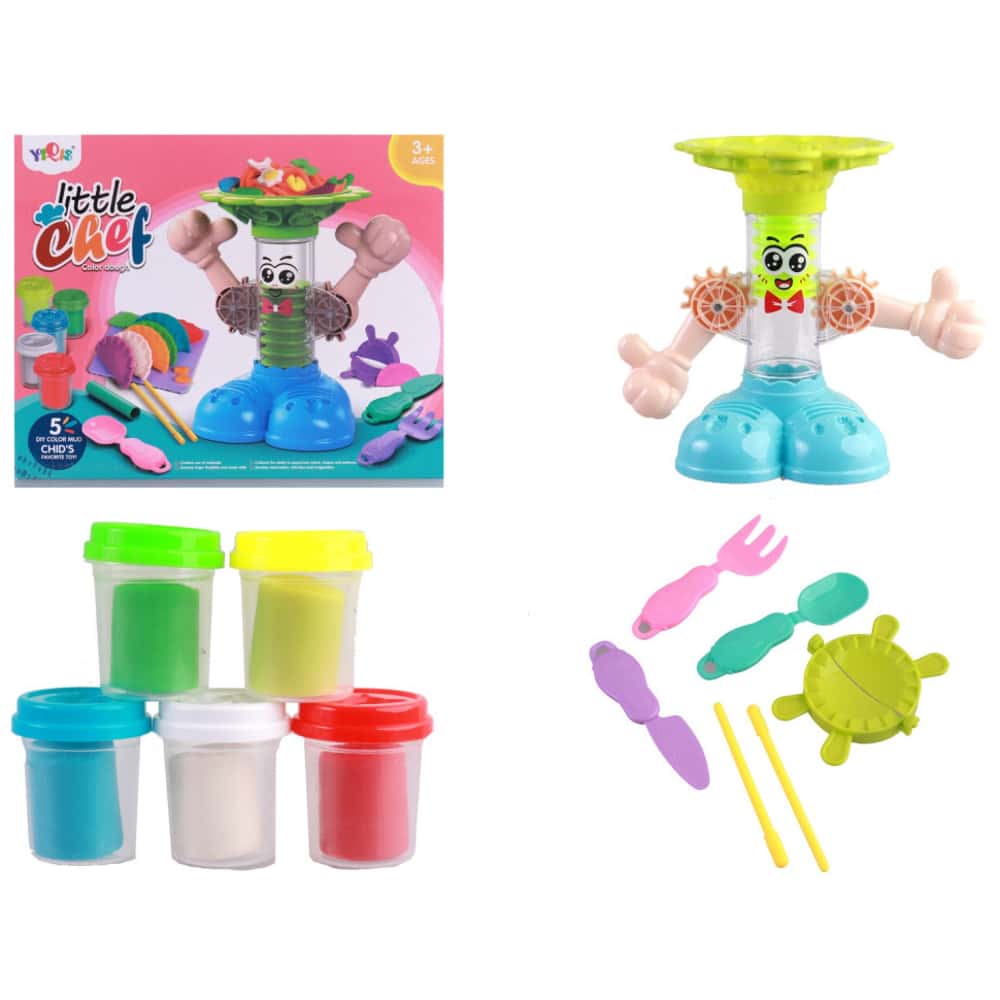 Set para creatividad plastilina “Chef”