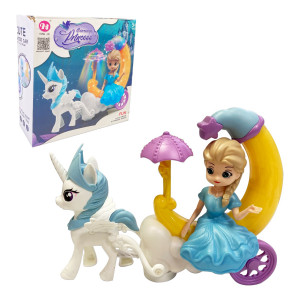 PONY CON PRINCESA LUZ Y SONIDO