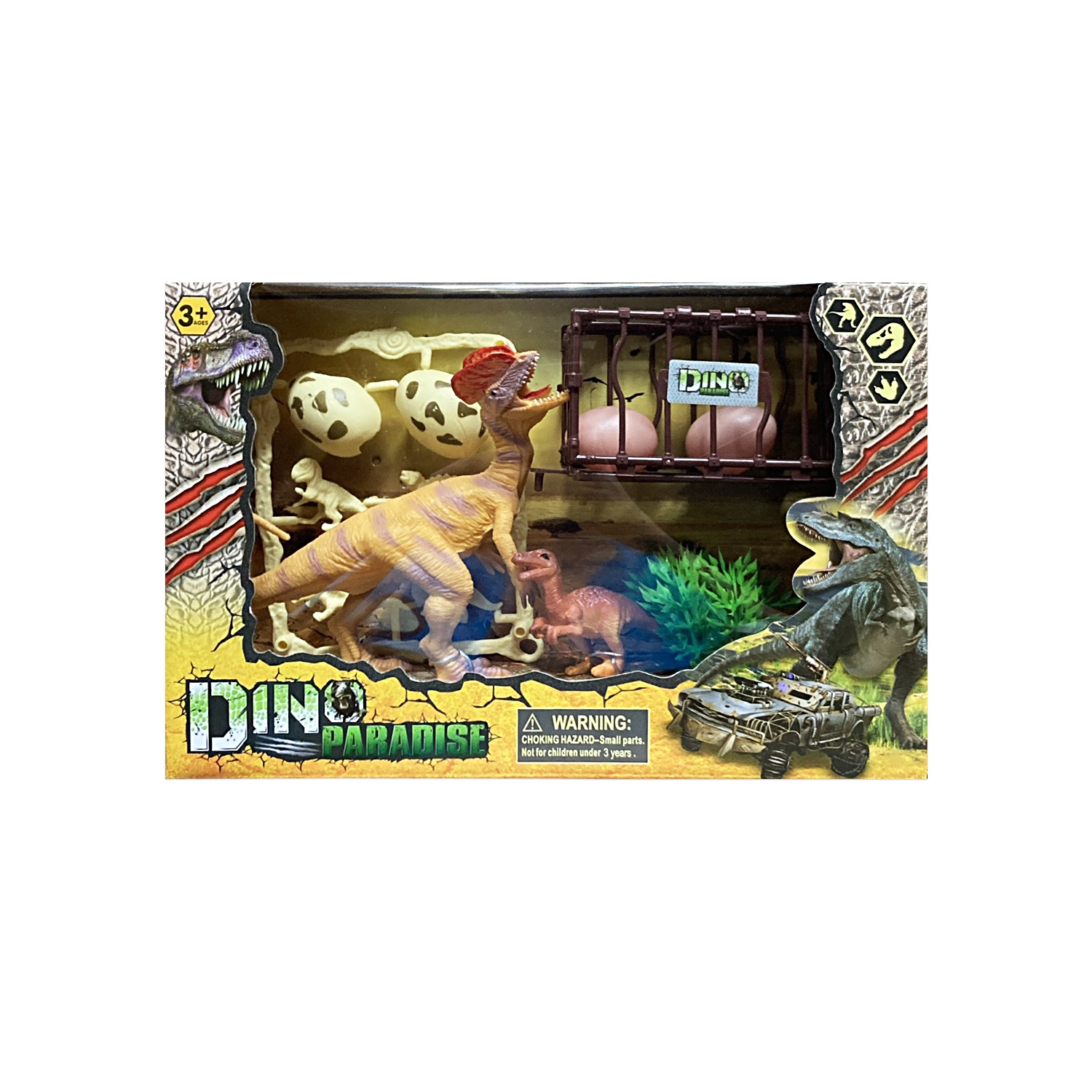 JUEGO DINOSAURIOS EN CAJA