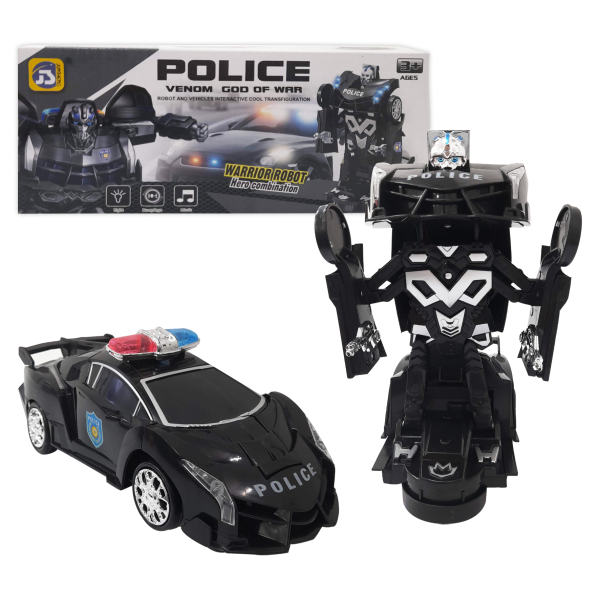 CARRO POLICIA TRANSFORMERS AL POR MAYOR