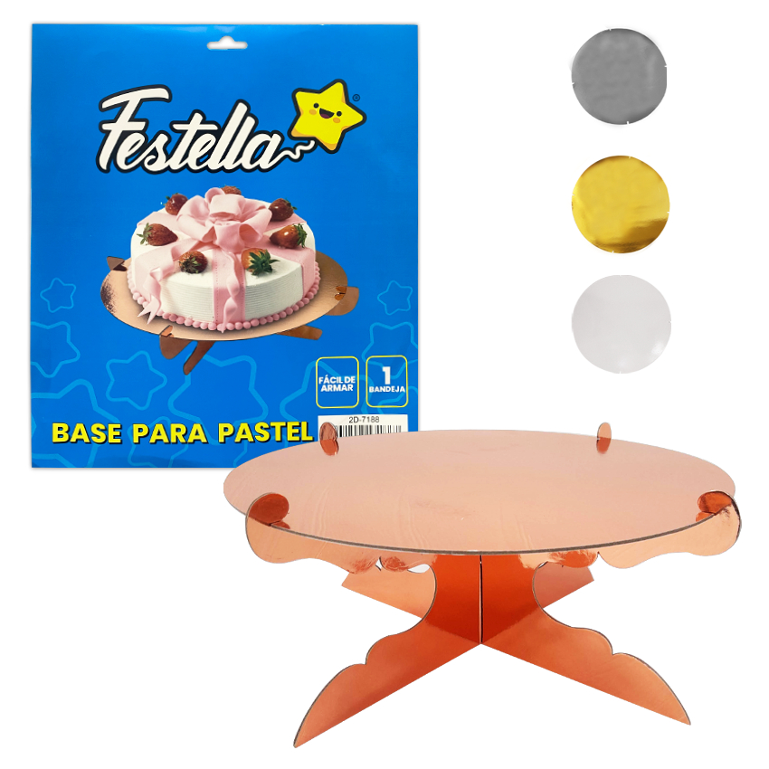 BASE PARA PASTEL METALIZADA