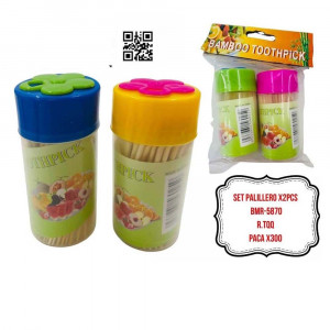 SET PALILLERO X2PCS BMR-5870