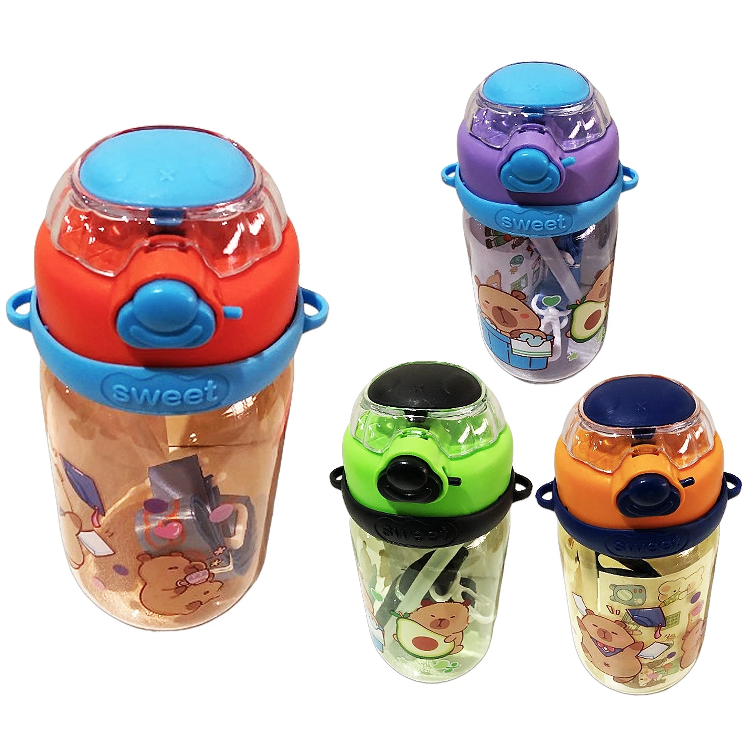 TERMO CAPIBARA CON STIKERS 600ML