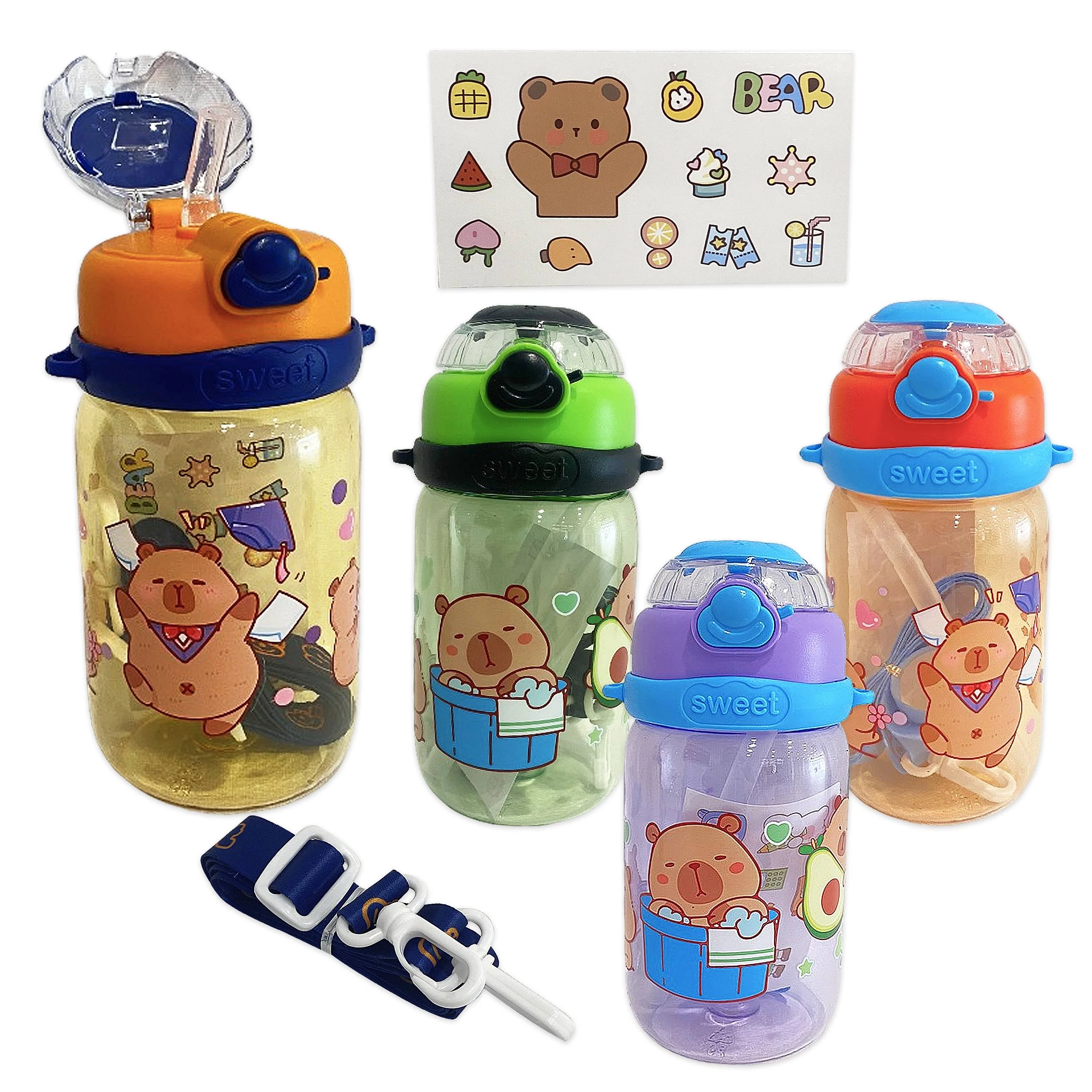 TERMO CAPIBARA CON STIKERS 600ML