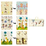 TAPETE INFANTIL DOBLE CARA ESTAMPADO 150*180*0.8CM