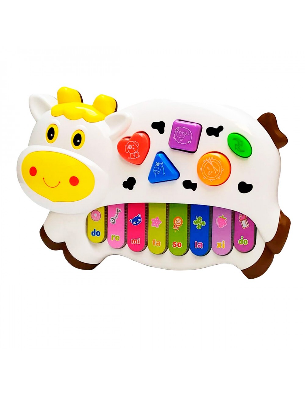 Piano Musical Interactivo En Forma De Vaca Para Bebés al Por mayor