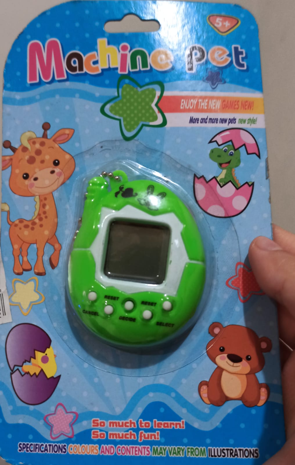 TAMAGOTCHI ENCARTONADO