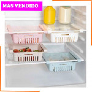 Organizador Cesta Multiusos Expandible Neveras Escritorios