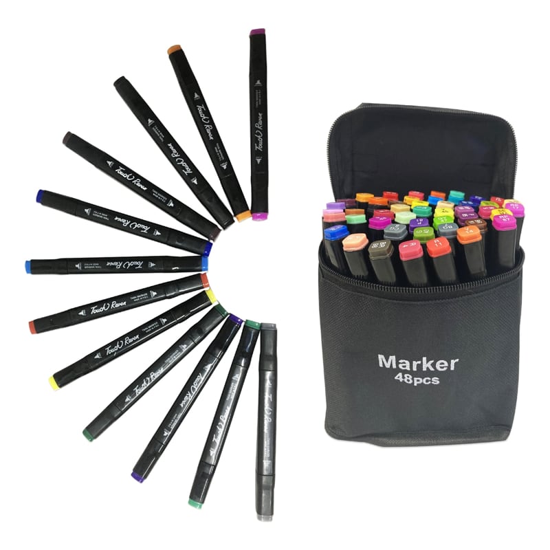 SET DE MARCADORES X48 COLORES