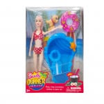 SET MUÑECA CON PISCINA Y ACCESORIOS EN CAJA