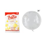 GLOBO BURBUJA REDONDO 36"  (PQTX50)