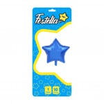 GLOBO ESTRELLA AZUL 10" CARTON