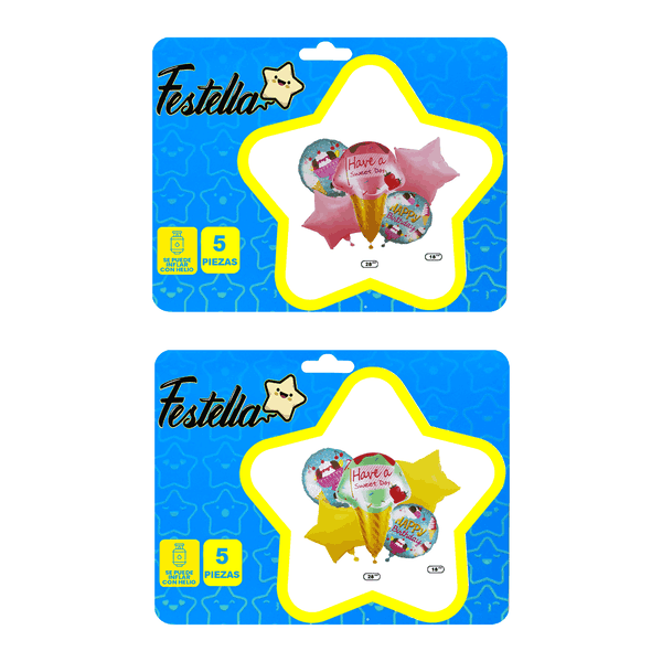 KIT GLOBO CONO X5;