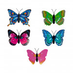 MARIPOSACON STICKERS X12 (PQTX20 SUR)