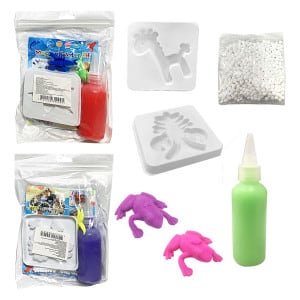 SET JUEGO DE SLIME 2 MOLDES (PQTX12)