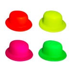 SOMBRERO DE FIESTA NEON 26*24CM