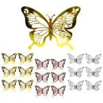 MARIPOSAS DECORATIVAS X6 (PQTX10)