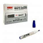 CAJA MARCADOR BORRABLE AZUL X10