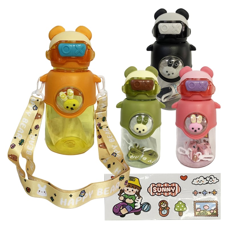 TERMO INFANTIL OREJAS CON STIKERS 650ML