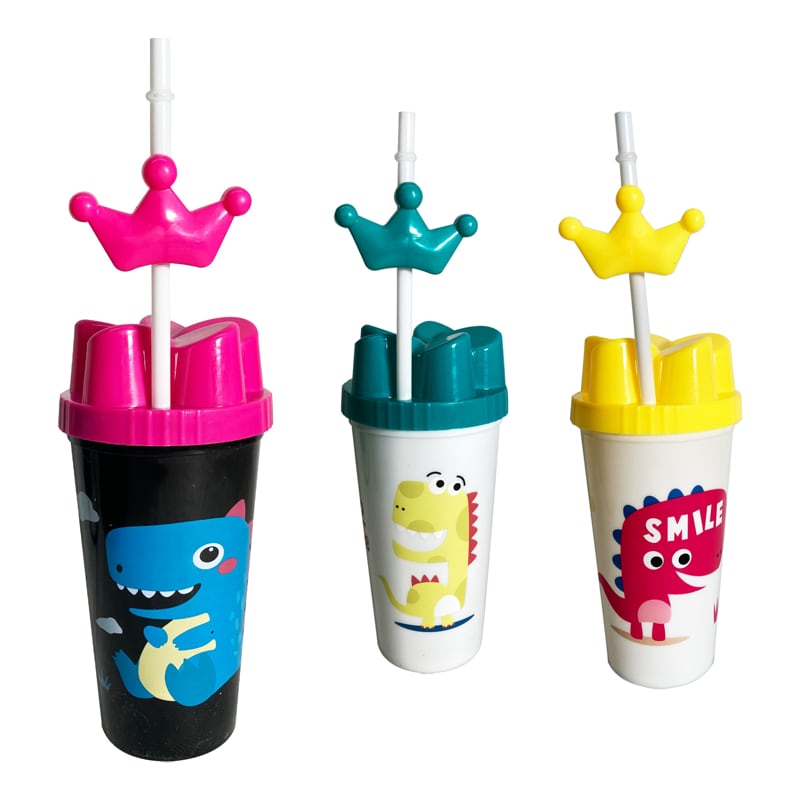 VASO PITILLO INFANTIL ESTAMPADO 600ML