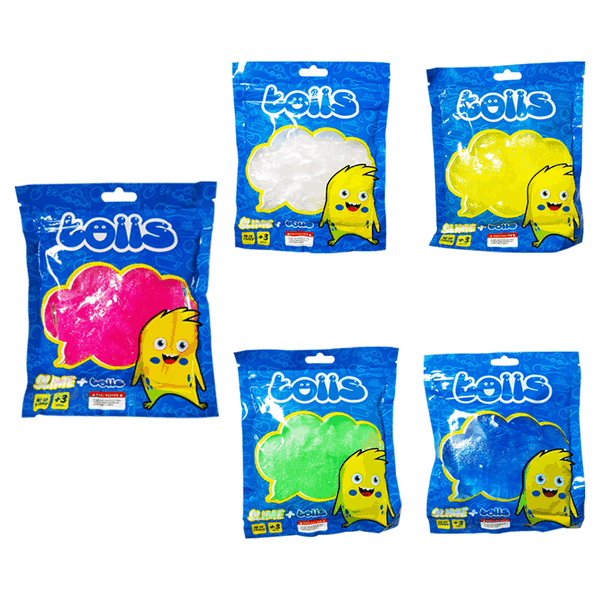 SLIME EN BOLSA SATINADO (PQTX12)