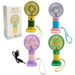 MINI VENTILADOR PORTATIL REGARGABLE 1 VELOCIDAD,