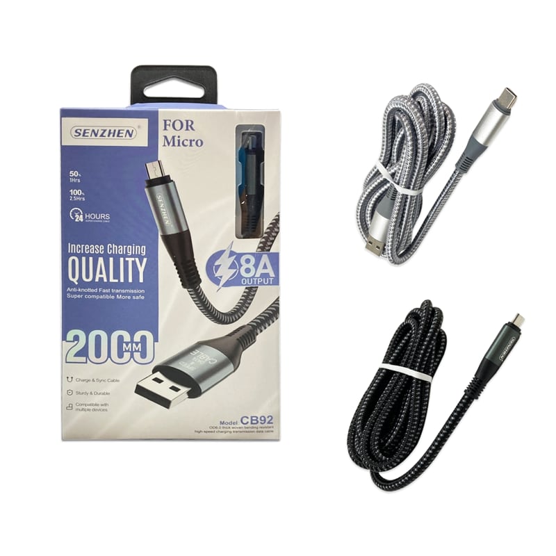 CABLE V8 2M EN CAJA