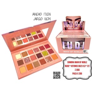 SOMBRA IMAN OF NOBLE NUDE*18TONOS 6623 (CJ*12)