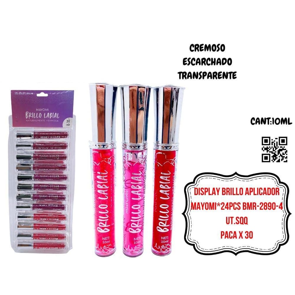 DISPLAY BRILLO APLICADOR MAYOMI*24PCS BMR-2890-4