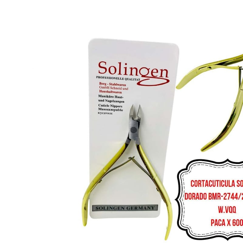 CORTACUTICULA SOLINGEN DORADO BMR-2744/220-7772