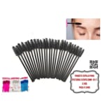 PAQUETE CEPILLO PARA PESTAÑAS X25PCS BMR-1611