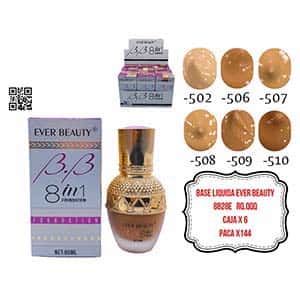 BASE LIQUIDA EVER BEAUTY 8828E