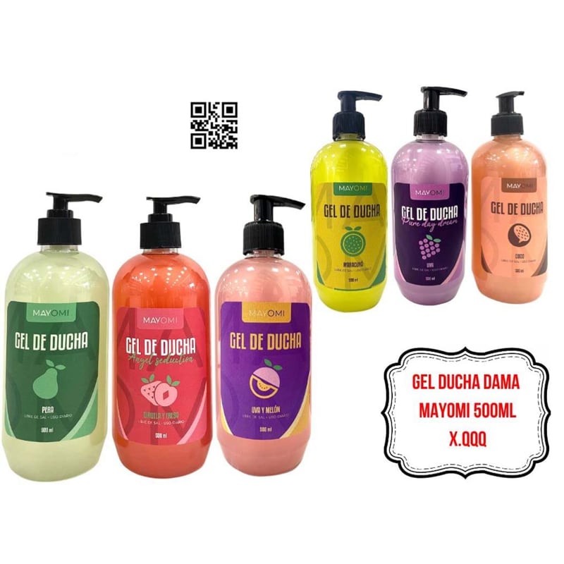 GEL DUCHA DAMA MAYOMI 500ML