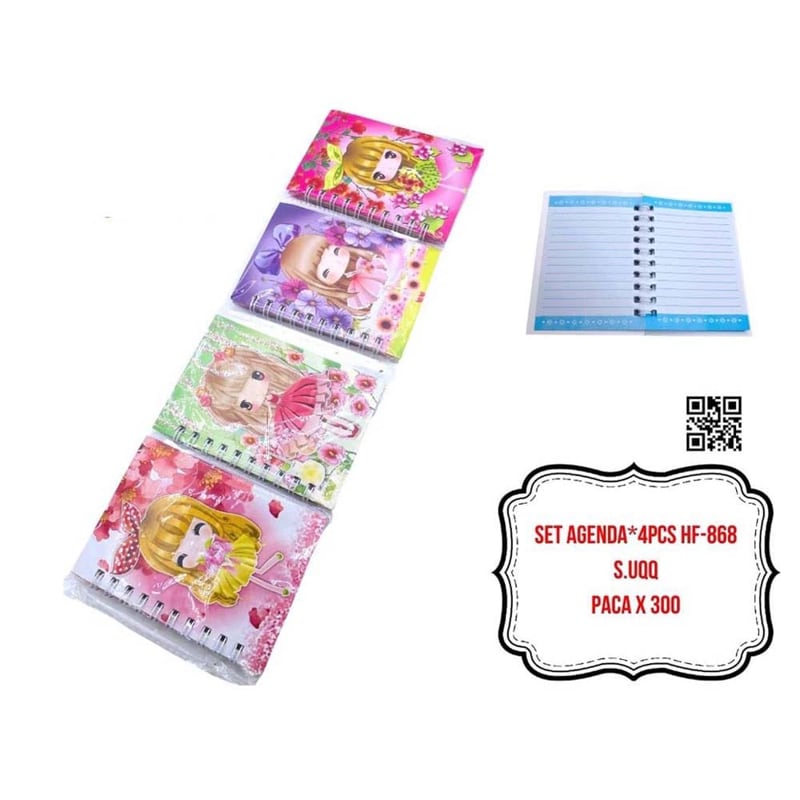 SET AGENDA*4PCS HF-868