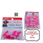 DZ. CHAQUIRAS PARA EL CABELLO ROSADOS BMR-3070-7