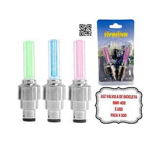 LUZ VALVULA DE BICICLETA BMR-409