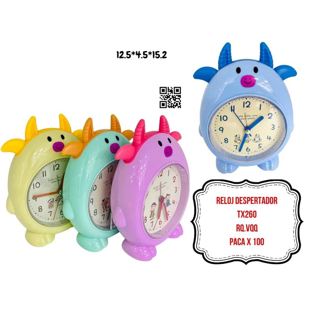 RELOJ DESPERTADOR TX260