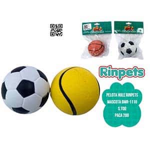 PELOTA HULE RINPETS MASCOTA BMR-1116