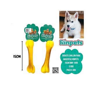 JUGUETE CHILLON PARA MASCOTAS RINPETS 15CM BMR-1999