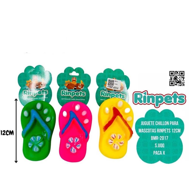 JUGUETE CHILLON PARA MASCOTAS RINPETS 12CM BMR-2017