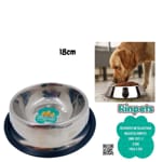 RECIPIENTE METALICO PARA MASCOTAS RINPETS 18CM BMR-2021-2