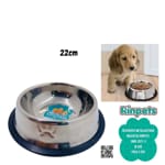 RECIPIENTE METALICO PARA MASCOTAS RINPETS 22CM BMR-2021-3