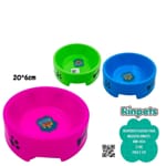 RECIPIENTE PLASTICO 20*6CM PARA MASCOTAS RINPETS BMR-2624