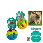 PELOTA CASCABEL PARA MASCOTAS 7.5CM BMR-2760