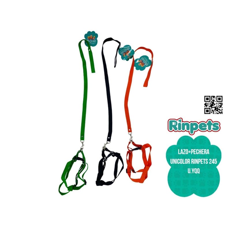 LAZO+PECHERA UNICOLOR RINPETS 245