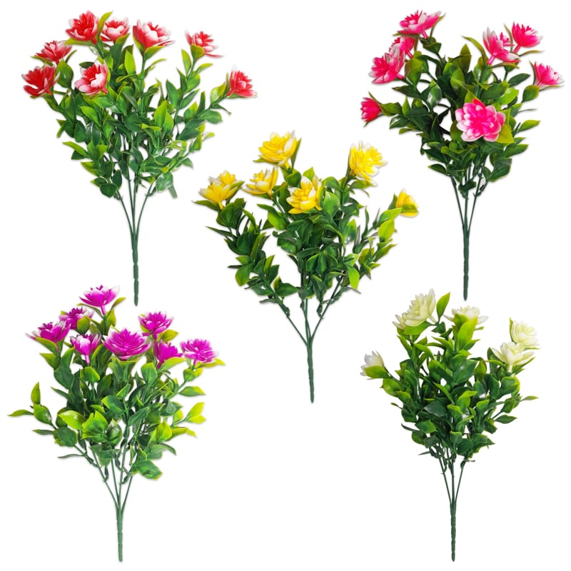 FLORES DECORATIVA X6: