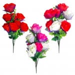 ROSAS DECORATIVAS X8: