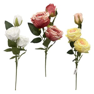 ROSAS DECORATIVAS X3: