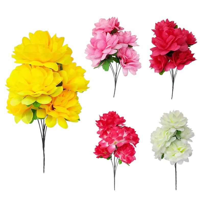 FLORES DECORATIVA X5: